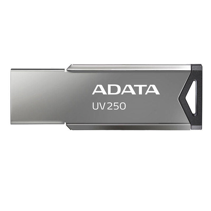 USB Flash памет ADATA UV250, 64 GB, USB 2.0, Черна