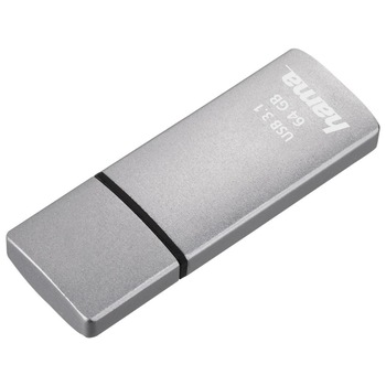 Memorie USB Hama C-Bolt 64GB USB 3.1 Argintiu Memorie USB Hama C-Bolt 64GB USB 3.1 Argintiu