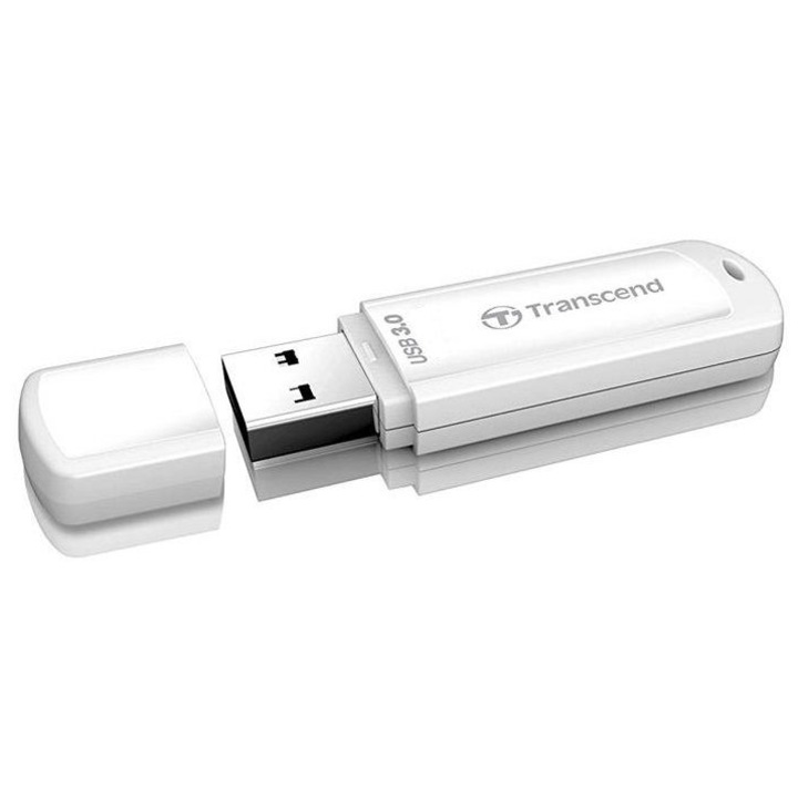 Memorie USB Transcend Jetflash 730 128GB USB 3.0 White