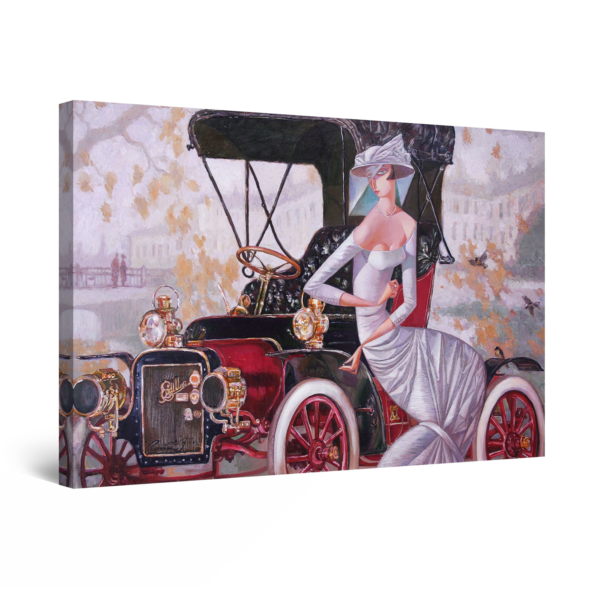 Tablou DualView Startonight In rochie de mireasa, luminos in intuneric, 60 cm x 40 cm