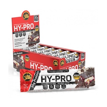 Supliment nutritiv, all stars, Batoane proteice, hy-pro 100g, choco cranberry pie, all stars Supliment nutritiv, all stars, Batoane proteice, hy-pro 100g, choco cranberry pie, all stars