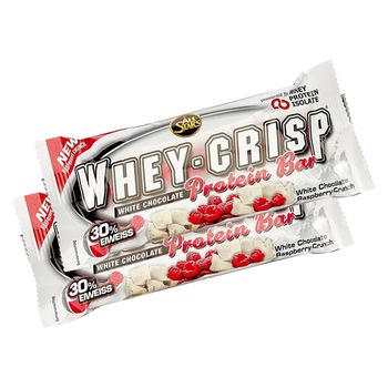 Supliment nutritiv, all stars, batoane whey- crisp, 50g, ciocolata alba si zmeura Supliment nutritiv, all stars, batoane whey- crisp, 50g, ciocolata alba si zmeura