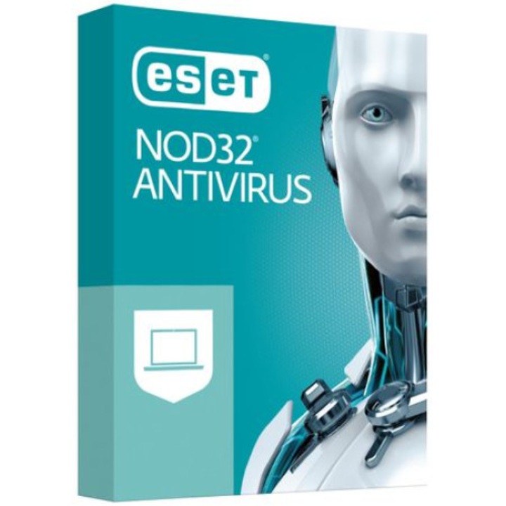 ESET NOD32 Antivirus, 2 години, 1 компютърно издание 2023 г