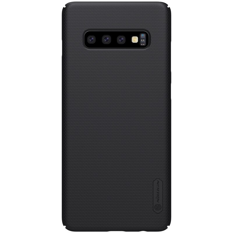 Husa Plastic Nillkin Frosted pentru Samsung Galaxy S10+ G975, Negru