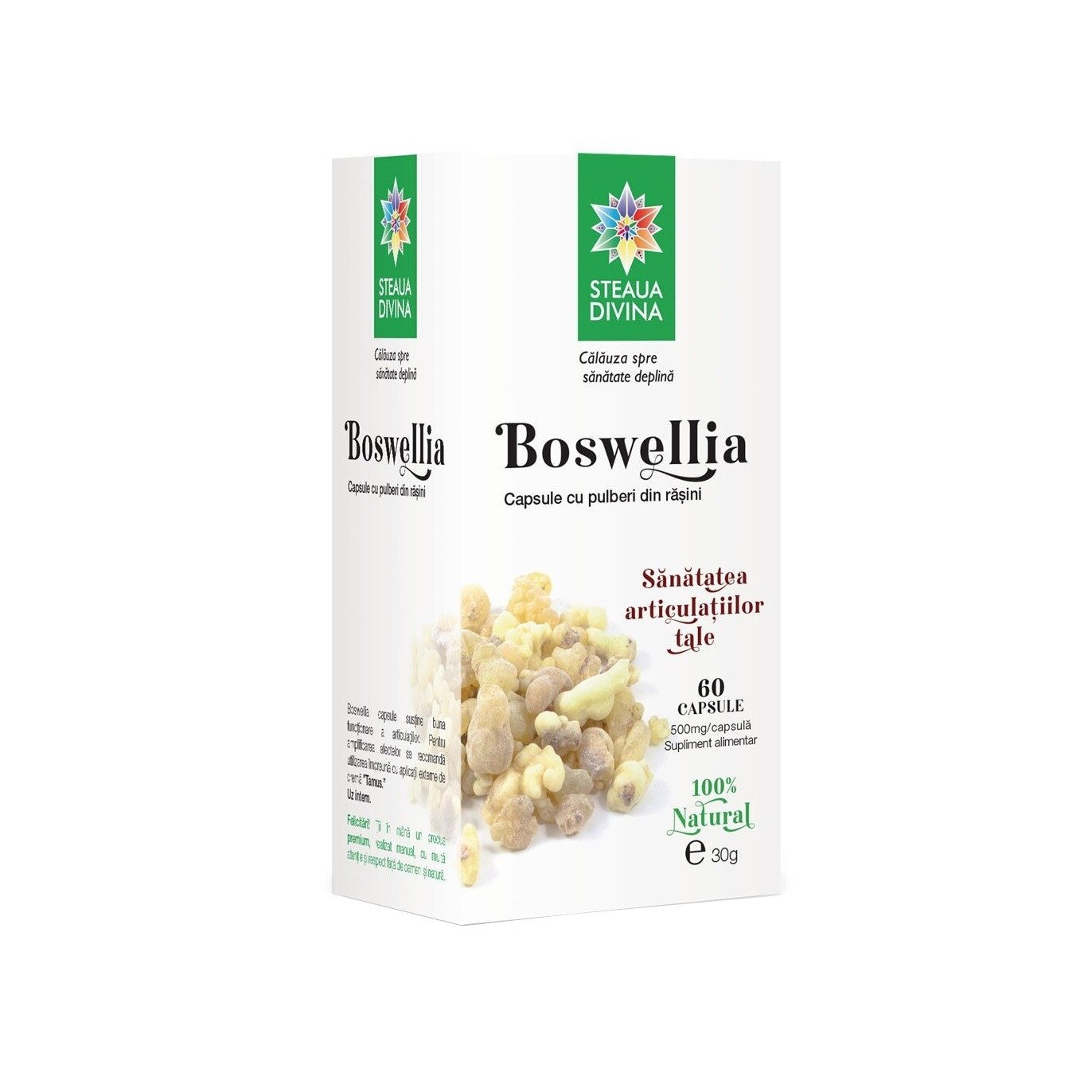 Boswellia Steaua Divina, 60 cps
