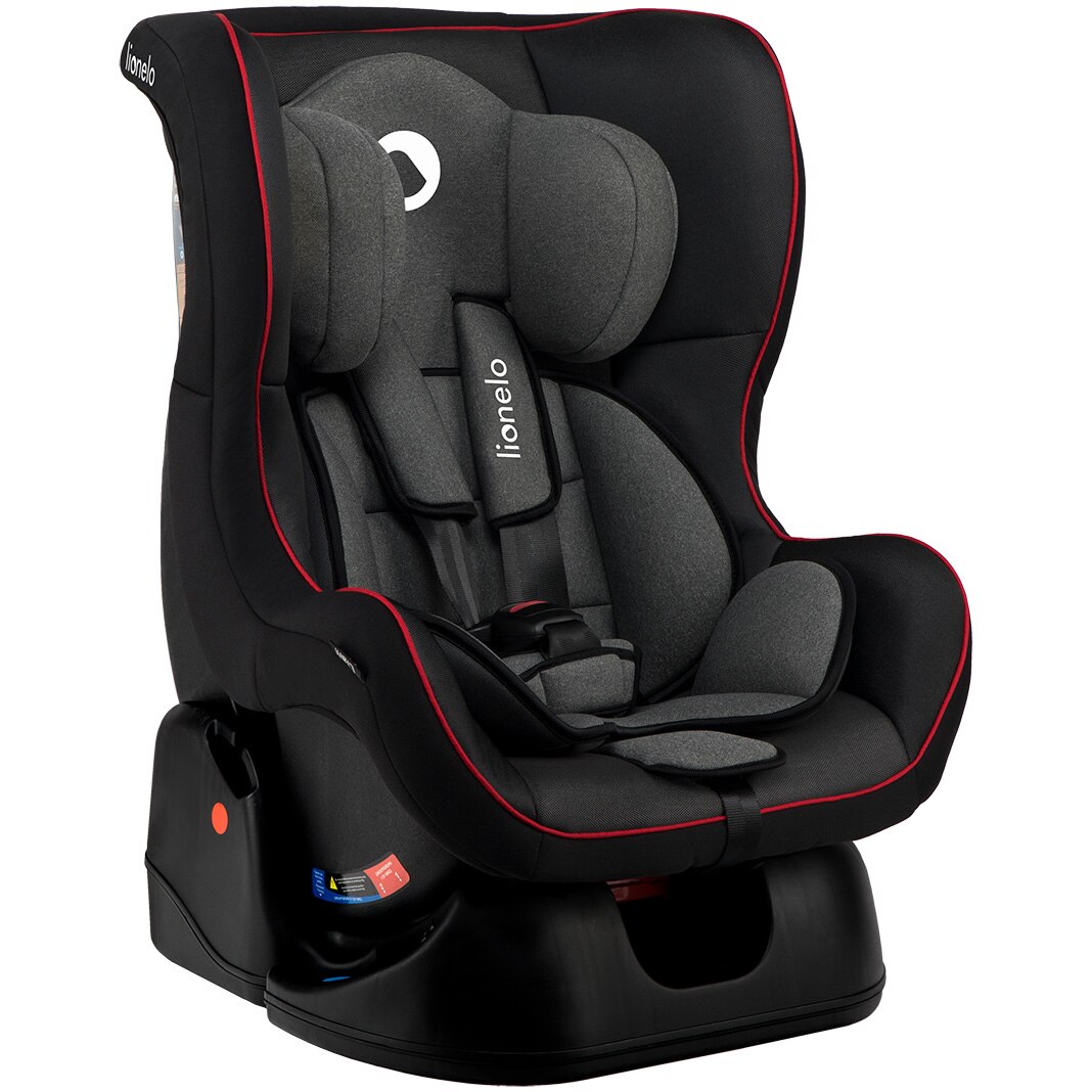 Scaun auto Lionelo Liam Sporty Black, 0 - 18 kg, Negru