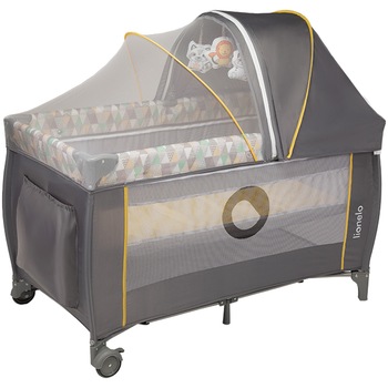 Patut pliant Lionelo Sven Plus, Galben Patut pliant Lionelo Sven Plus, Galben