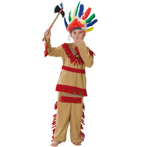 Costum de carnaval Widmann, Indian, marimea 140 cm