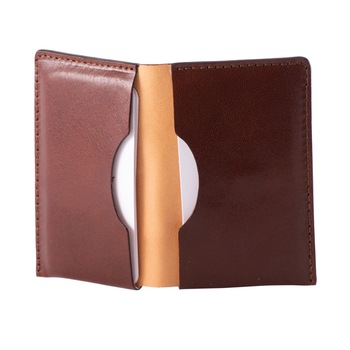 Portcard e-store piele naturala, maro Portcard e-store piele naturala, maro