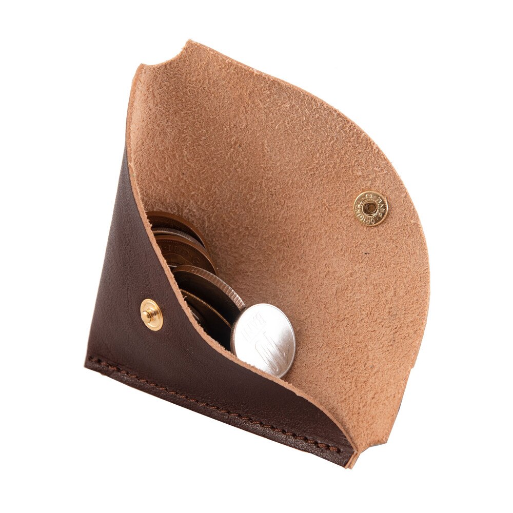 Portmonede e-store, piele naturala, maro