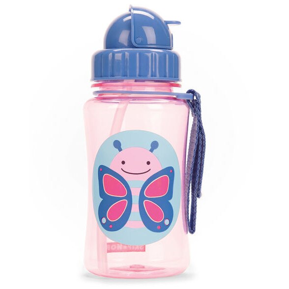 Sticla cu pai Zoo, Skip Hop, Fluturas