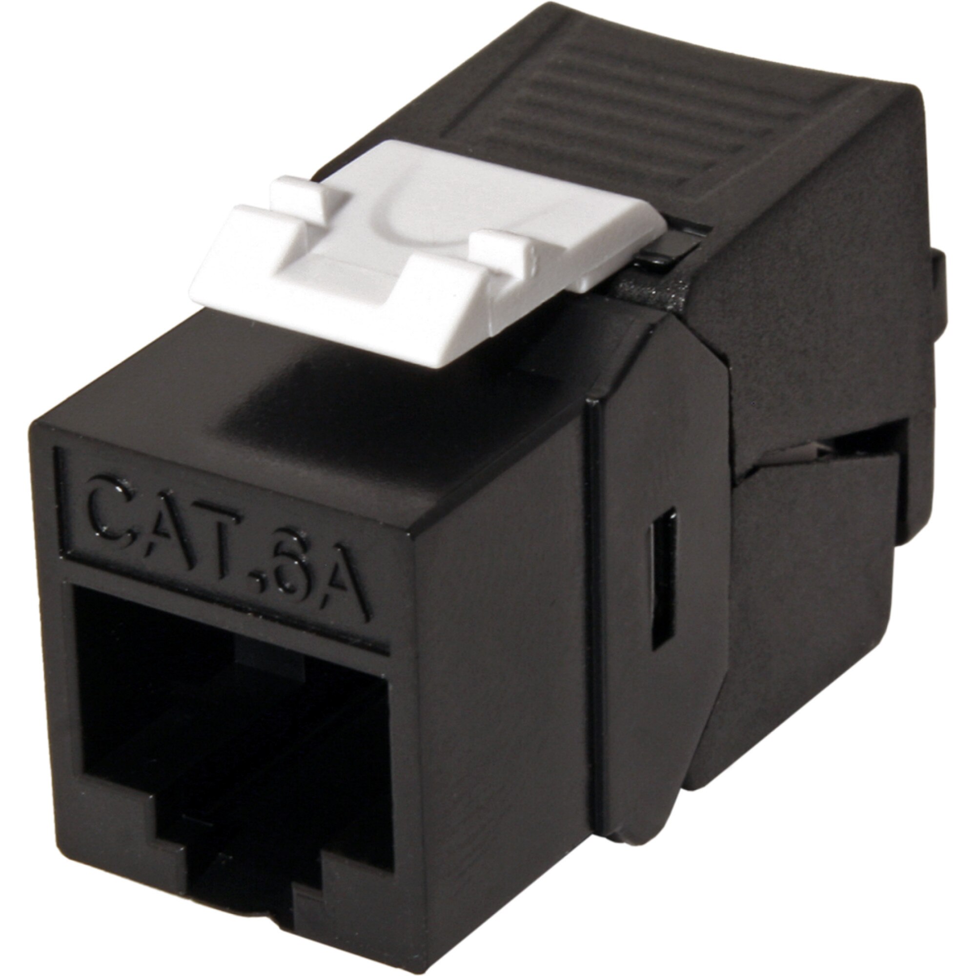 Keystone Cat. 6a RJ45 UTP tool-free SLIM Negru, Roline 26.11.0376