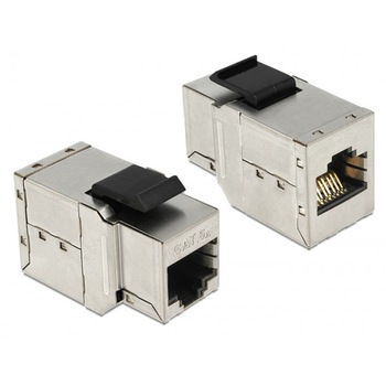 Modul Keystone RJ45 M-M Cat.6A, Delock 86166 Modul Keystone RJ45 M-M Cat.6A, Delock 86166