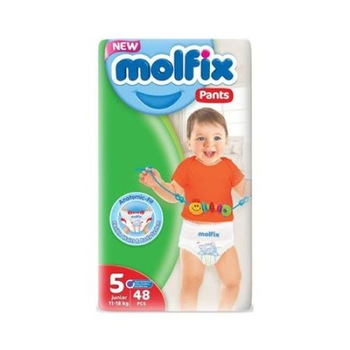 Chilotei copii MOLFIX 5, 11-18 kg, 48 buc Chilotei copii MOLFIX 5, 11-18 kg, 48 buc