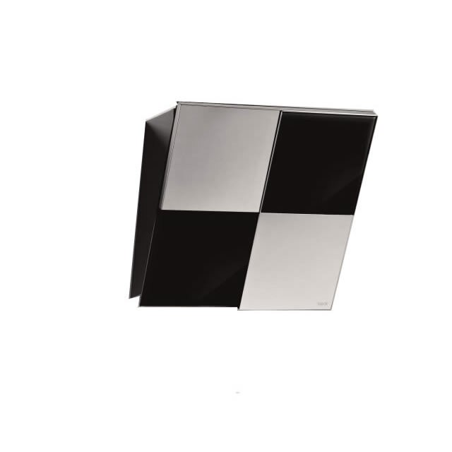 Hota decorativa Best Keys Black 55 cm, putere de absorbtie 700 mc/h, 1 motor, 3 trepte de viteza, Negru