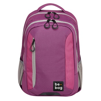 Rucsac Herlitz BeBag model BeAdventurer, 43x30x18 cm, motiv camouflage, violet Rucsac Herlitz BeBag model BeAdventurer, 43x30x18 cm, motiv camouflage, violet