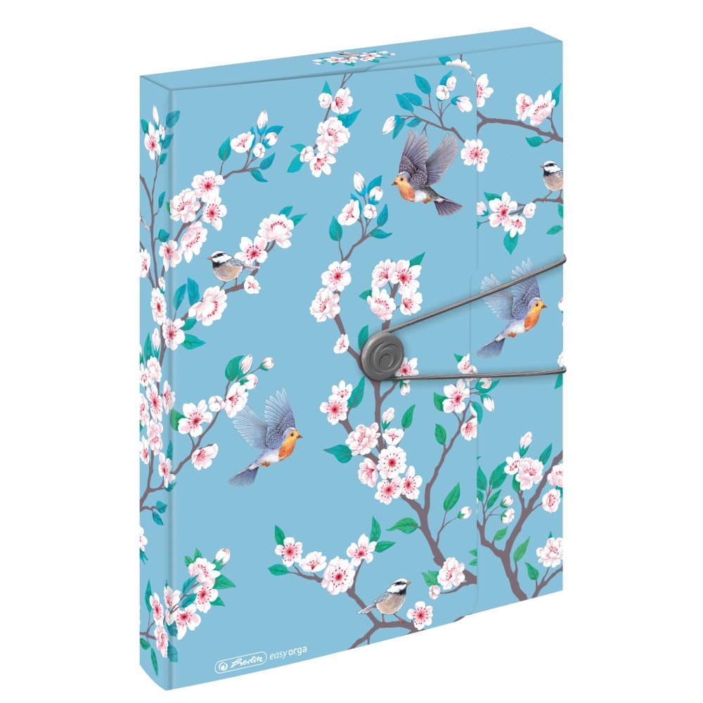 Mapa Herlitz EOTG Ladylike Birds, A4, cotor 4 cm, PP