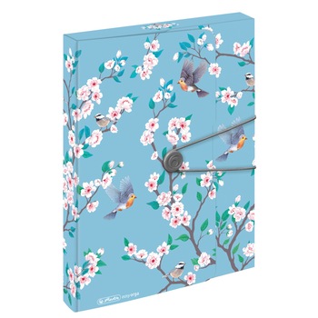 Mapa Herlitz EOTG Ladylike Birds, A4, cotor 4 cm, PP Mapa Herlitz EOTG Ladylike Birds, A4, cotor 4 cm, PP