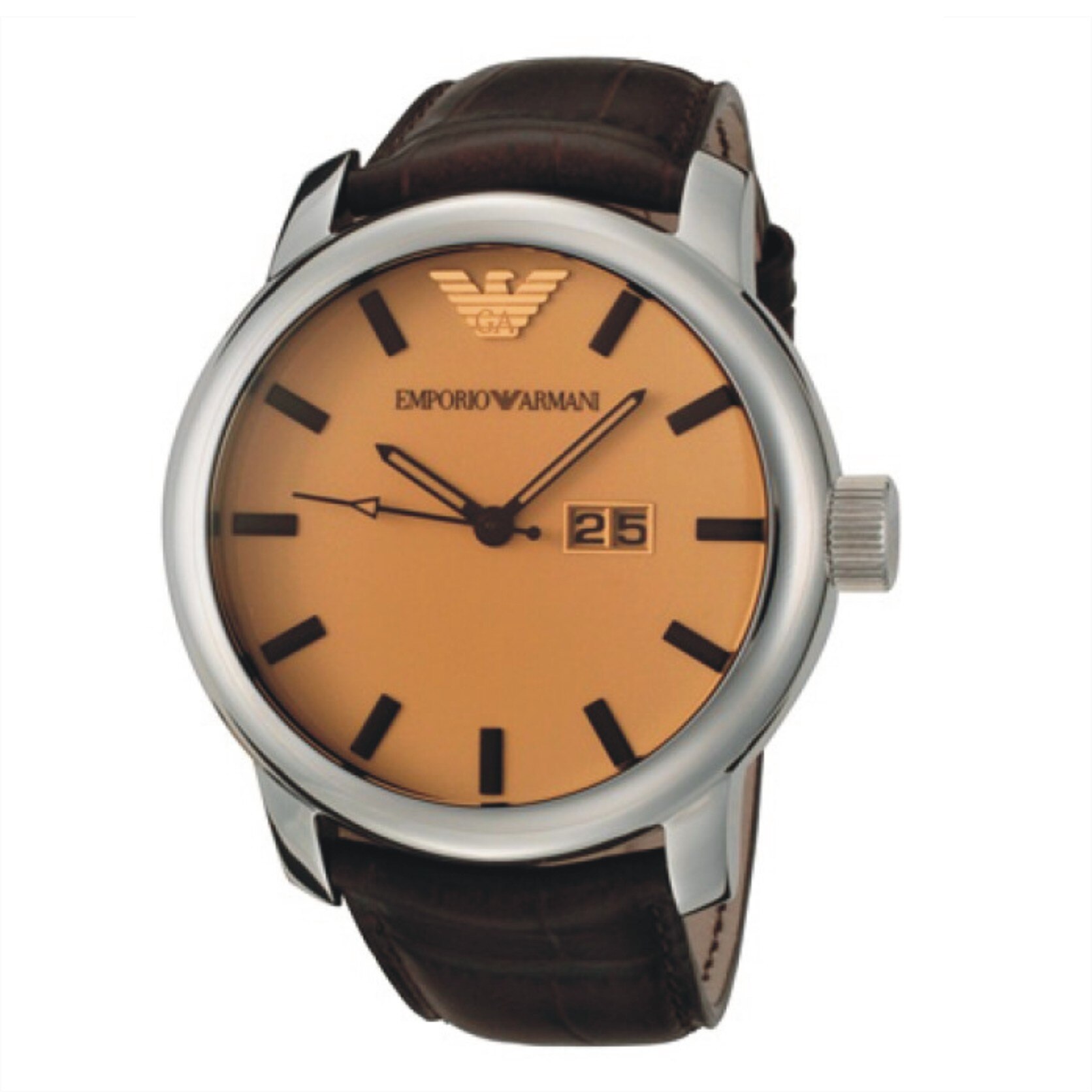 Ceas Emporio Armani AR0429, barbatesc, maro - eMAG.ro