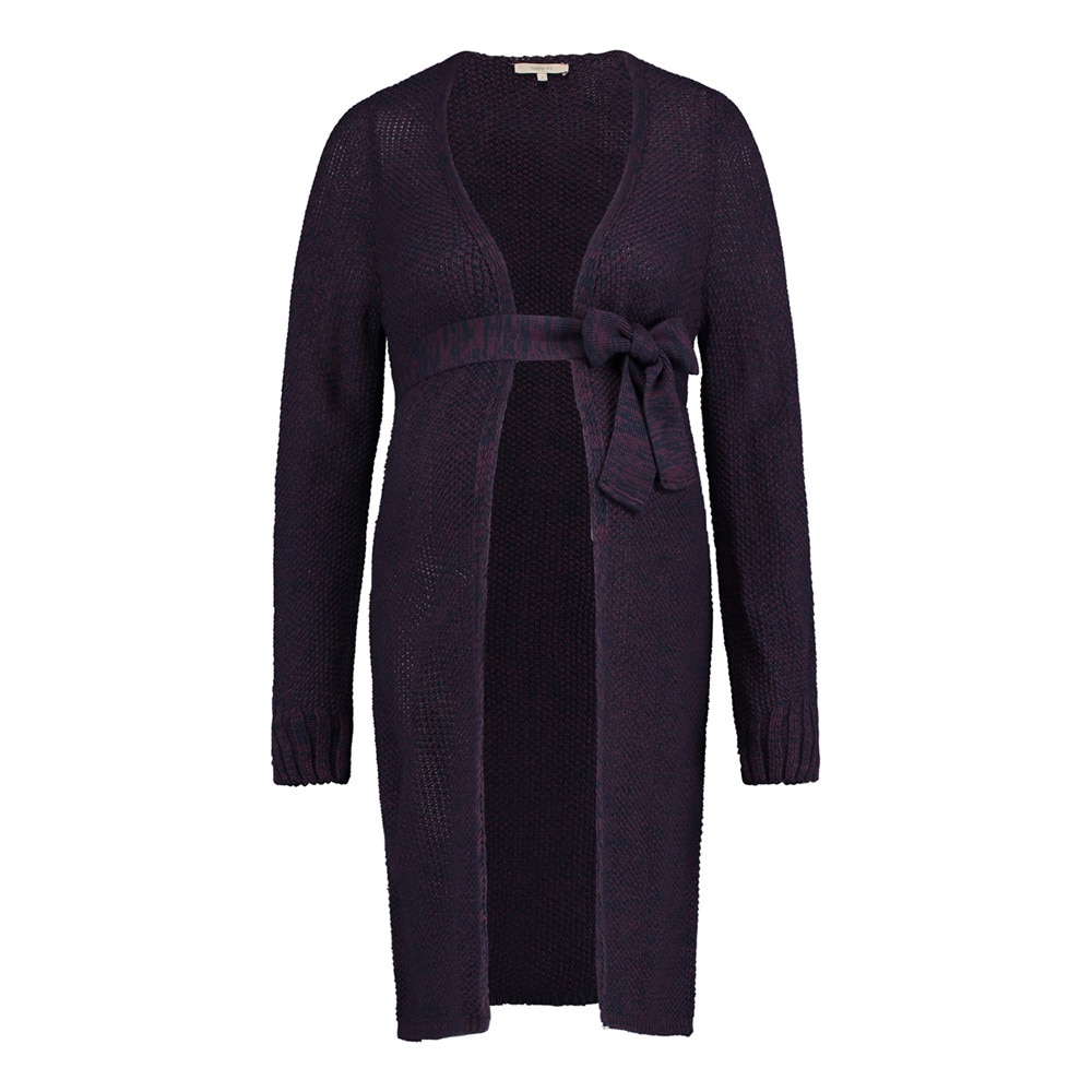 Cardigan gravida, Noppies, tricotat, mov, XL EU