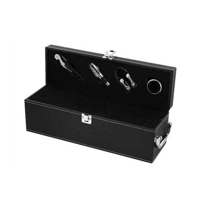 Cutie set de 4 accesorii pentru vin