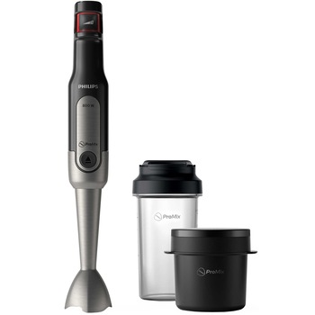 Mixer vertical Philips Viva Collection HR2651/90, 800 W, Viteza variabila + Turbo, recipient on-the-go si supa, Negru Mixer vertical Philips Viva Collection HR2651/90, 800 W, Viteza variabila + Turbo, recipient on-the-go si supa, Negru