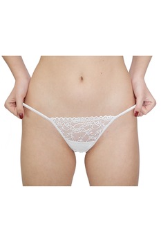 Chilot tanga dantela FANTAZIA alb, BLD by Exclusive, Alb Chilot tanga dantela FANTAZIA alb, BLD by Exclusive, Alb