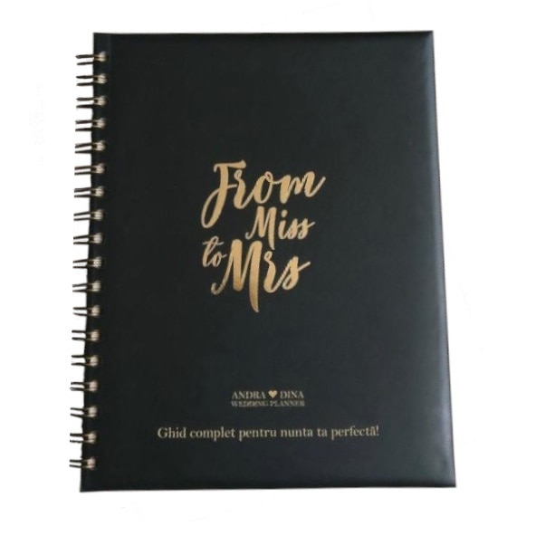 Ghid complet pentru nunta ta- From Miss to Mrs ,Dina C. Andra, 182 de pagini