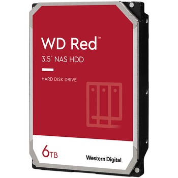 HDD WD Red 6TB, 5400rpm, 256MB cache, SATA III HDD WD Red 6TB, 5400rpm, 256MB cache, SATA III