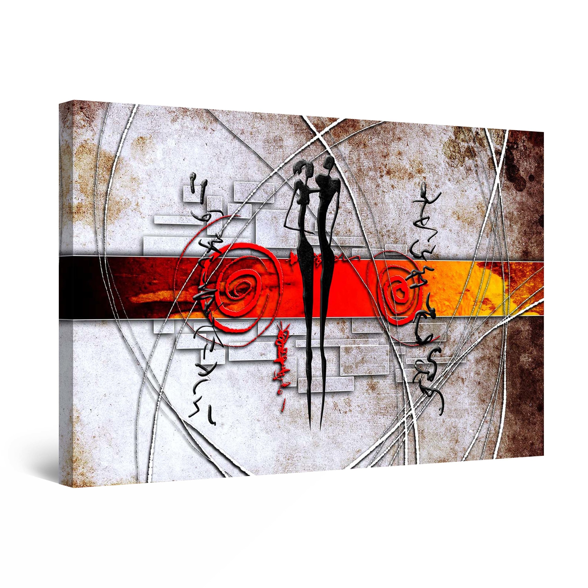 Tablou DualView Startonight Dans in doi, luminos in intuneric, 90 cm x 60 cm