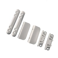 Set maner, balama, inchizator plasa insecte, culoare alb RAL9016