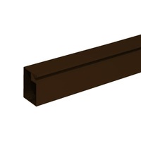 profil rama aluminiu plasa fixa contra insectelor bara 1m culoare maro ral8017 imagen 16_0_
0