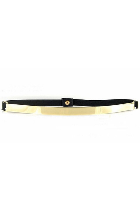 Curea metalica dama Gosse Small Black aurie