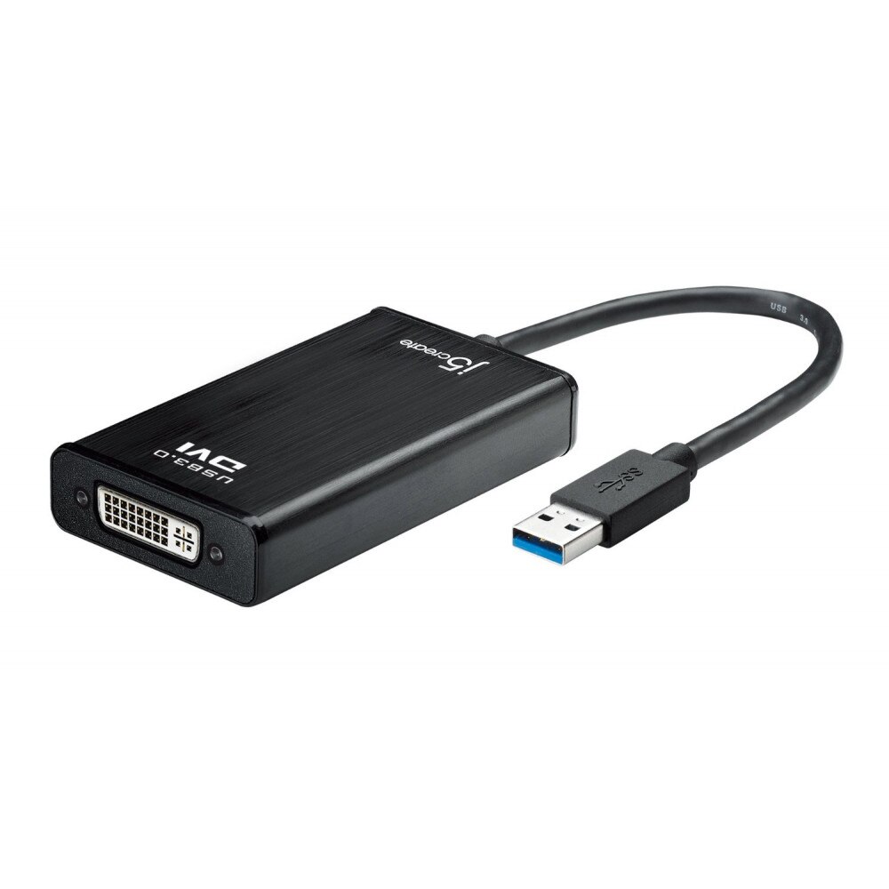 Adaptor j5create JUA330U USB 3.0 la DVI-I cu HDMI si VGA convertori