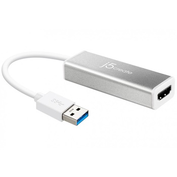 Adaptor j5create JUA355 Slim USB 3.0 la HDMI Adaptor j5create JUA355 Slim USB 3.0 la HDMI
