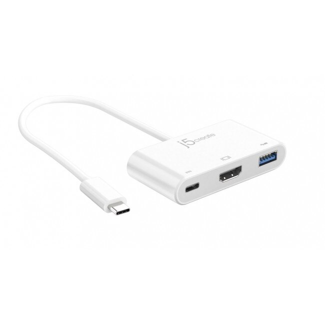 Adaptor display j5create JCA379, USB-C - HDMI/Ethernet/ USB 3.0 / PD 2.0