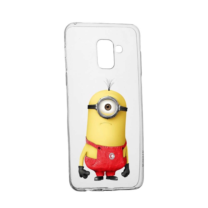 Силиконов калъф Unique за Samsung Galaxy Galaxy A6 Plus / J8 2018, Cartoon Minion, 206