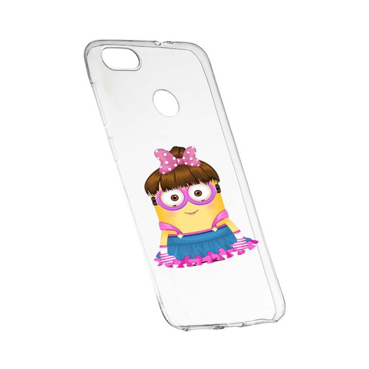 Силиконов калъф Unique за HTC Desire 12 Plus, Minion Girl, 208