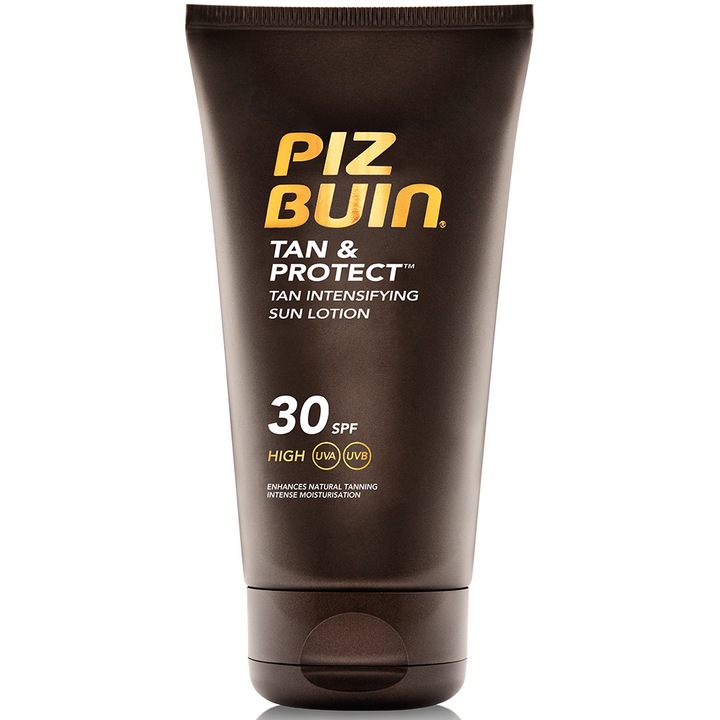 Слънцезащитен Лосион Piz Buin Tan & Protect, SPF 30, 150 мл