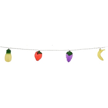 Ghirlanda cu 10 Led-uri Party Fruits, 2 M Ghirlanda cu 10 Led-uri Party Fruits, 2 M
