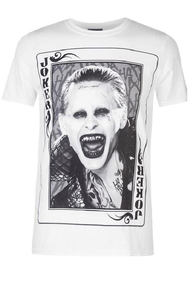 Tricou barbati, Character Big Joker, Bumbac, L EU, Alb