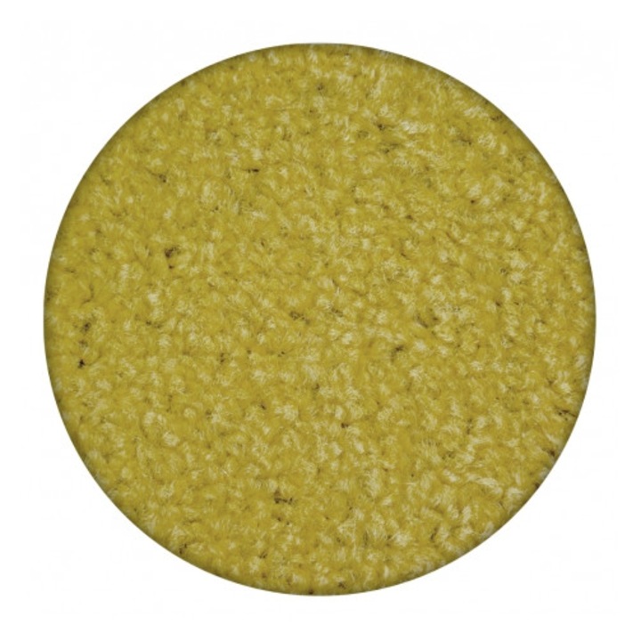 Covor cerc ETON galben, 150 cm