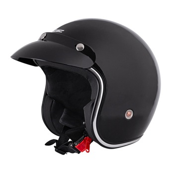 Casca Moto W-TEC YM-629, L(59-60), Negru Lucios Casca Moto W-TEC YM-629, L(59-60), Negru Lucios