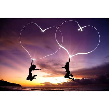 Fototapet Zborul dragostei 300 x 200 cm Fototapet Zborul dragostei 300 x 200 cm