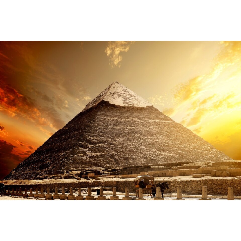 Tablou canvas Piramida 2 (75 x 50 cm)