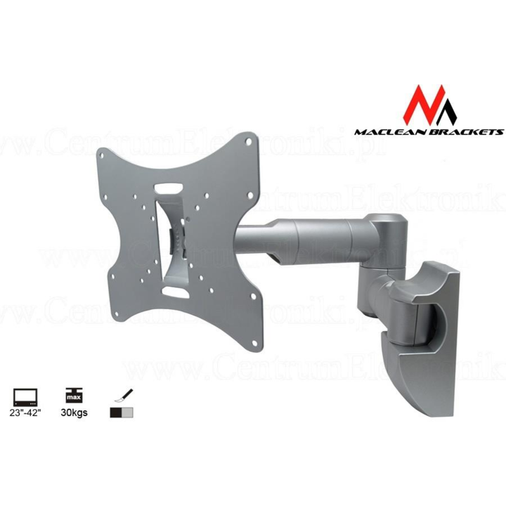 Maclean MC-503S 10"-37" LCD TV/Monitor fali tartó Ezüst (MC-503S)