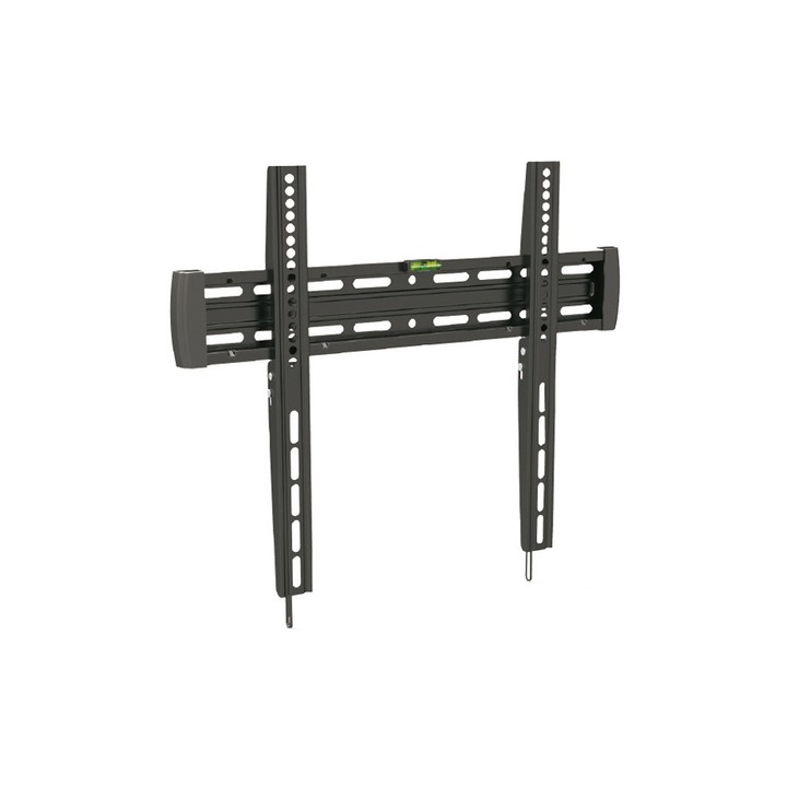 Много тънка скоба за стена за тънък и извит LCD / LED / Plasma, Maclean, MC/643 32'' /55'' 30kg, черен