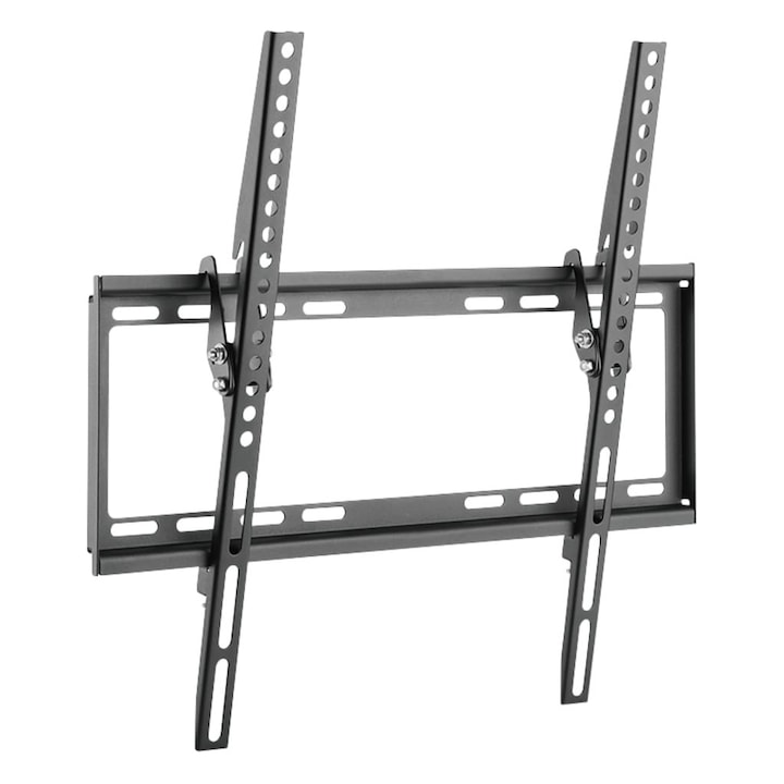Наклонена опора за LCD/LED/PC/TV, LogiLink, 32"/55" VESA 35 кг, черен