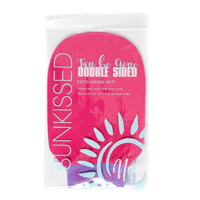 Manusa Profesionala Dubla SUNKISSED Double Sided pentru Exfolierea Pielii