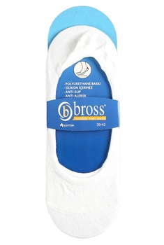 Talpici barbati BBC cu banda silicon,Bross, Alb, 39-42 Talpici barbati BBC cu banda silicon,Bross, Alb, 39-42